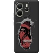Чорний чохол BoxFace Xiaomi Redmi Note 14 4G EU version Нападение на Титана