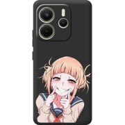 Чорний чохол BoxFace Xiaomi Redmi Note 14 4G EU version Himiko Toga Smile
