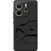 Чорний чохол BoxFace Xiaomi Redmi Note 14 4G EU version Sportcar