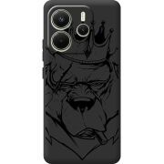 Чорний чохол BoxFace Xiaomi Redmi Note 14 4G EU version Bear King