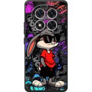 Чорний чохол BoxFace Xiaomi Redmi Note 14 Pro 5G Малий вухань