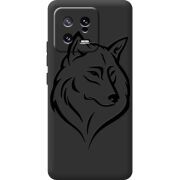 Черный чехол BoxFace Xiaomi 13 Wolf