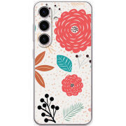 Чохол BoxFace Samsung Galaxy S25 (S931) Line Flowers