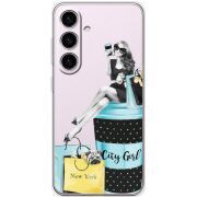 Прозорий чохол BoxFace Samsung Galaxy S25 City Girl