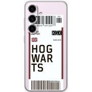 Прозорий чохол BoxFace Samsung Galaxy S25 (S931) Ticket Hogwarts