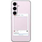 Прозорий чохол BoxFace Samsung Galaxy S25 (S931) Insta