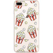 Прозрачный чехол Uprint Apple iPhone 7/8 Plus с 3D-глазками Popcorn