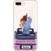 Прозрачный чехол Uprint Apple iPhone 7/8 Plus Boss Babe