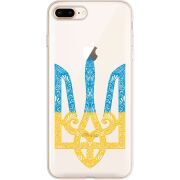 Прозрачный чехол Uprint Apple iPhone 7/8 Plus Gold Trident