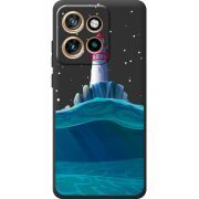Чорний чохол BoxFace Motorola Edge 50 Neo Lighthouse