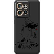 Чорний чохол BoxFace Motorola Edge 50 Neo 