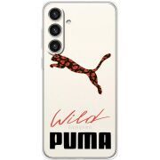 Прозорий чохол BoxFace Samsung Galaxy S25 Plus (S936) Wild Cat