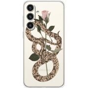 Прозорий чохол BoxFace Samsung Galaxy S25 Plus (S936) Glamor Snake