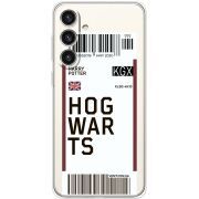Прозорий чохол BoxFace Samsung Galaxy S25 Plus (S936) Ticket Hogwarts