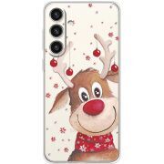 Прозорий чохол BoxFace Samsung Galaxy S25 Plus (S936) Winter Deer