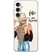 Прозорий чохол BoxFace Samsung Galaxy S25 Plus (S936) Follow Your Dreams