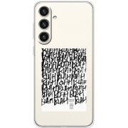 Прозорий чохол BoxFace Samsung Galaxy S25 Plus (S936) Blah Blah