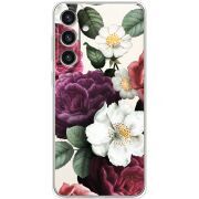 Прозорий чохол BoxFace Samsung Galaxy S25 Plus (S936) Floral Dark Dreams