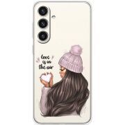 Прозорий чохол BoxFace Samsung Galaxy S25 Plus (S936) love is in the air