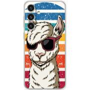 Прозорий чохол BoxFace Samsung Galaxy S25 Plus (S936) Стильна Лама