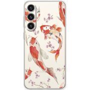 Прозорий чохол BoxFace Samsung Galaxy S25 Plus (S936) Japanese Koi Fish