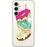 Прозорий чохол BoxFace Samsung Galaxy S25 Plus (S936) Donuts