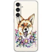 Прозорий чохол BoxFace Samsung Galaxy S25 Plus (S936) Winking Fox