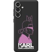 Чорний чохол BoxFace Samsung Galaxy S25 Plus (S936) Pink Karl