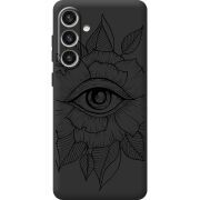 Чорний чохол BoxFace Samsung Galaxy S25 Plus (S936) Eye