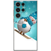Чохол BoxFace Samsung Galaxy S25 Ultra Skier Snowman
