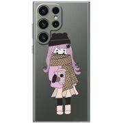 Прозорий чохол BoxFace Samsung Galaxy S25 Ultra Winter Morning Girl