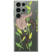 Прозорий чохол BoxFace Samsung Galaxy S25 Ultra Cute Mermaid