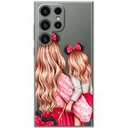 Прозорий чохол BoxFace Samsung Galaxy S25 Ultra Mouse Girls