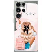 Прозорий чохол BoxFace Samsung Galaxy S25 Ultra Travel Girl