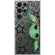 Прозорий чохол BoxFace Samsung Galaxy S25 Ultra Baby Yoda