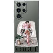 Прозорий чохол BoxFace Samsung Galaxy S25 Ultra VOGUE