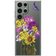 Прозорий чохол BoxFace Samsung Galaxy S25 Ultra My Bouquet