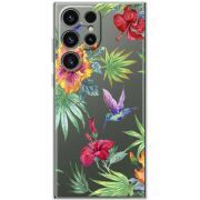 Прозорий чохол BoxFace Samsung Galaxy S25 Ultra Tropical