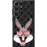 Чорний чохол BoxFace Samsung Galaxy S25 Ultra looney bunny