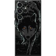 Чорний чохол BoxFace Samsung Galaxy S25 Ultra Wolf