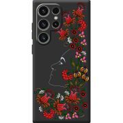 Чорний чохол BoxFace Samsung Galaxy S25 Ultra 3D Ukrainian Muse