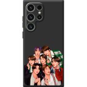 Чорний чохол BoxFace Samsung Galaxy S25 Ultra BTS