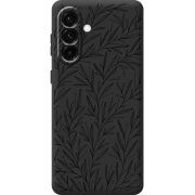 Чорний чохол BoxFace Samsung Galaxy A36 5G (A366) Leaves