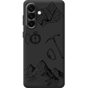 Чорний чохол BoxFace Samsung Galaxy A36 5G (A366) Mountains