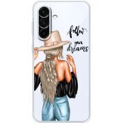 Прозорий чохол BoxFace Samsung Galaxy A56 5G (A566) Follow Your Dreams