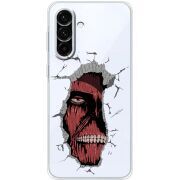 Прозорий чохол BoxFace Samsung Galaxy A56 5G (A566) Нападение Титана