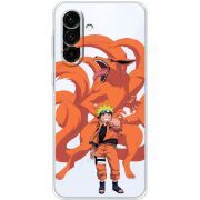 Прозорий чохол BoxFace Samsung Galaxy A56 5G (A566) Naruto and Kurama