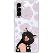 Прозорий чохол BoxFace Samsung Galaxy A56 5G (A566) Meow