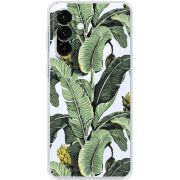 Прозорий чохол BoxFace Samsung Galaxy A56 5G (A566) Banana Leaves