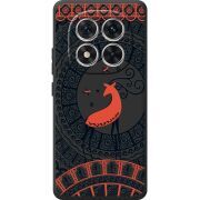 Чорний чохол BoxFace Xiaomi Redmi Note 14 Pro 4G Ornament
